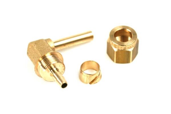 FARO set de montaje 6 mm (codo 90°, tuerca, casquillo)